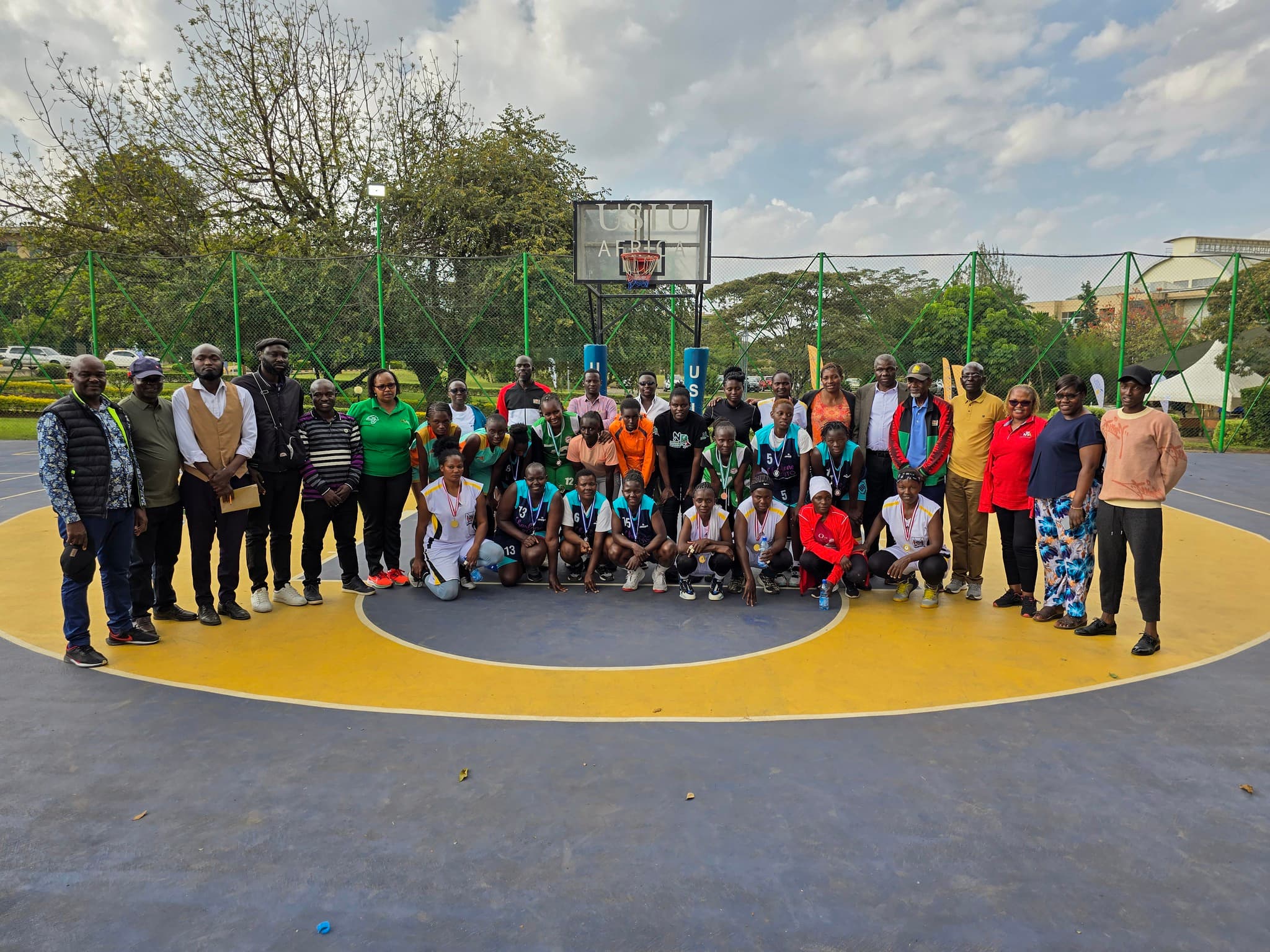 Kenya Sports Federation of the Deaf athletes training together
