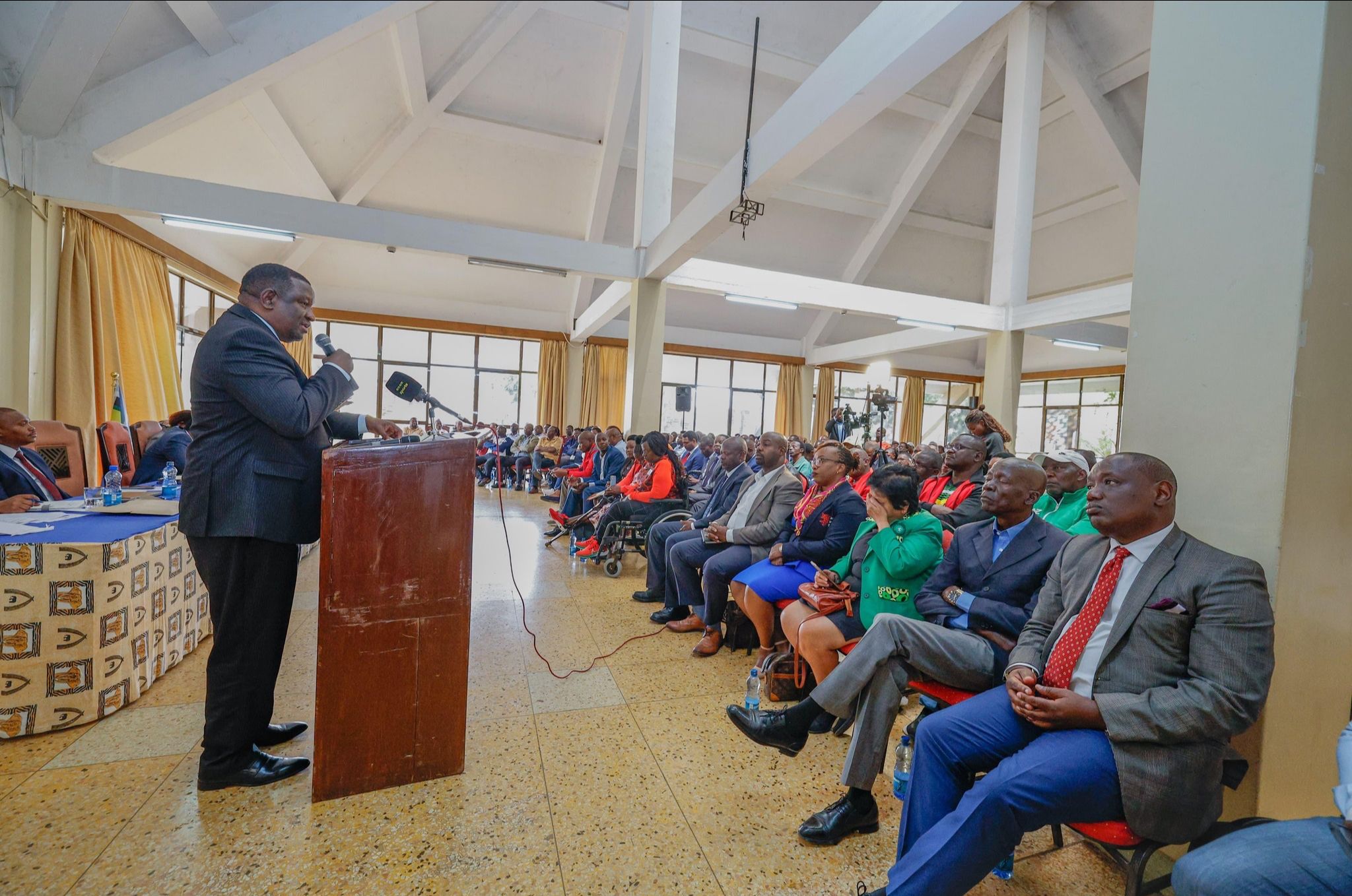 KSFD President Benard Banja Joins Cabinet Secretary Meeting to Champion Deaf Sports Inclusion