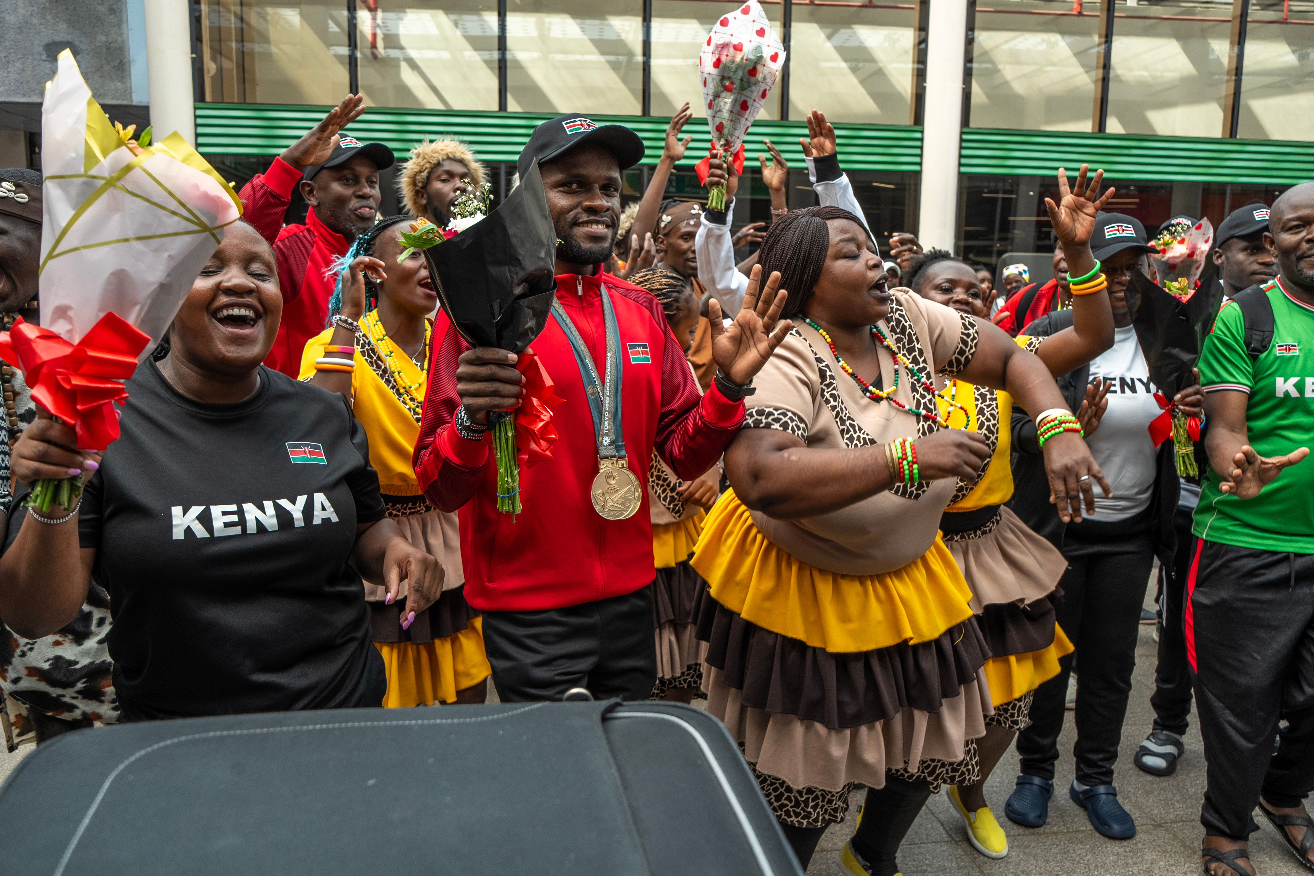 Record-Smasher Wambui Returns Home to a Hero’s Welcome