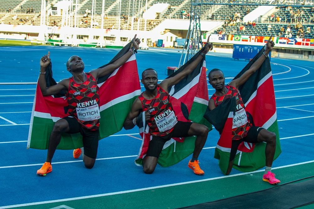 Kahinga Shatters World Record as Kenya Sweeps 5000m in Historic Deaflympics Triumph